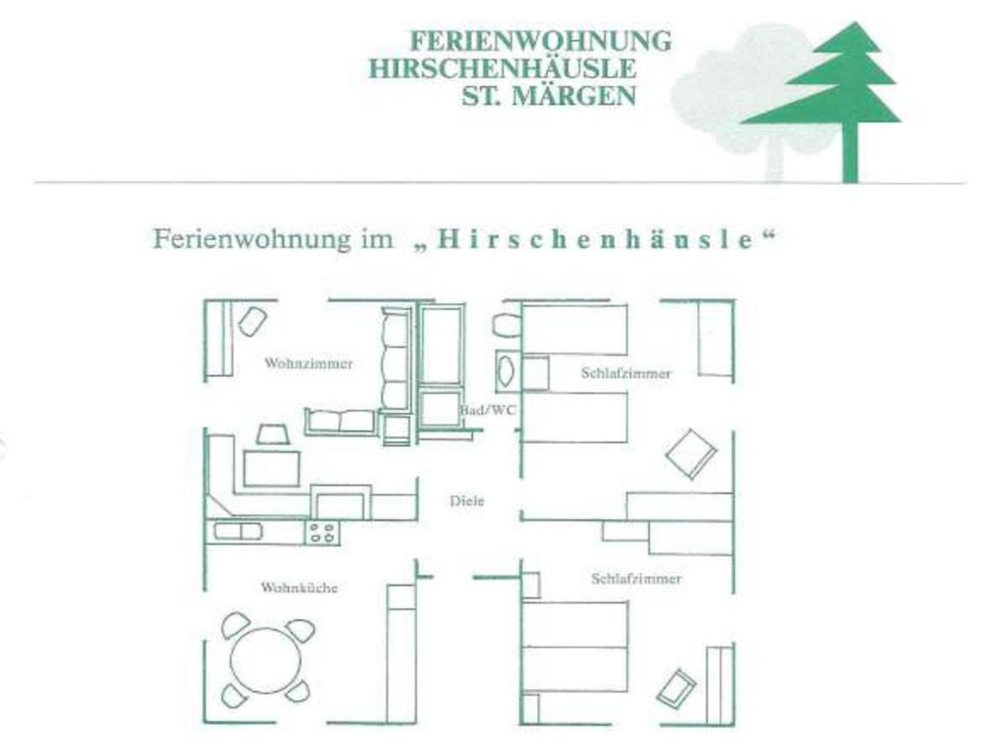 Apartament Hirschenhaeusle Sankt Märgen Zewnętrze zdjęcie